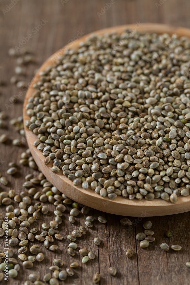 hemp seeds in a bowl hemp seeds in a bowl