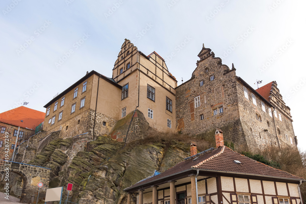 Naklejka premium quedlinburg castle germany