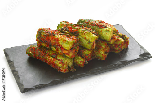 Slika na platnu Korean traditional food Kimchi(Cucumber)