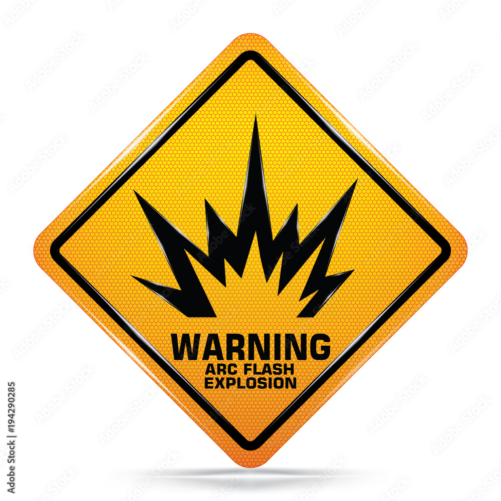 International Arc Flash Hazard Yellow Warning Dangerous icon on white background, Attracting attention Security First sign, Idea for,graphic,web design,EPS10. International Arc Flash Hazard Yellow Warning Dangerous icon on white background, Attracting attention Security First sign, Idea for,graphic,web design,EPS10.