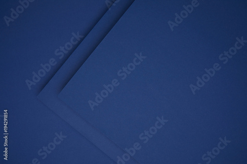 beautiful dark blue geometric paper background