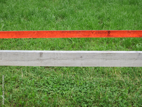 Fotografija Field with demarcation