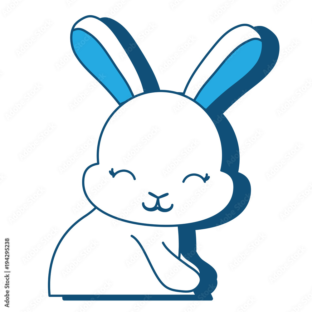 Obraz premium Cute bunny icon
