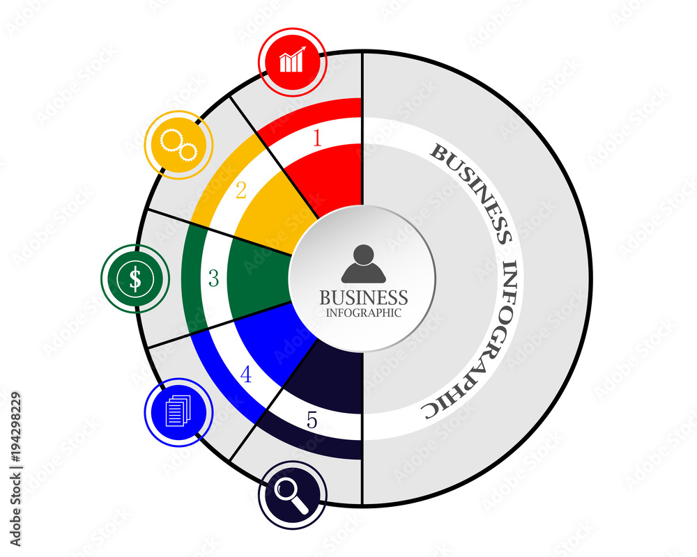 color infographic template color infographic template