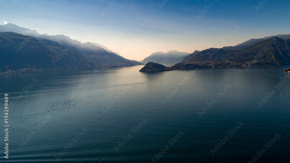 Lake Como sunrise