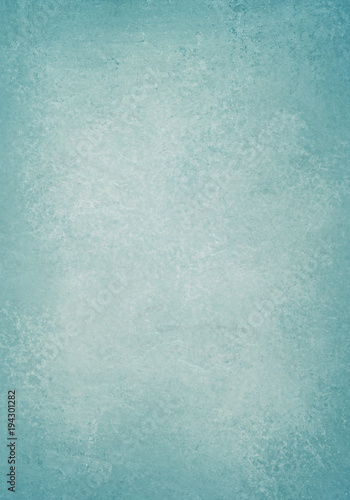 old light blue and faded white background paper design with distressed vintage texture, worn parchment
