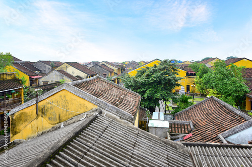 Buildings in Hoi An ancient town
