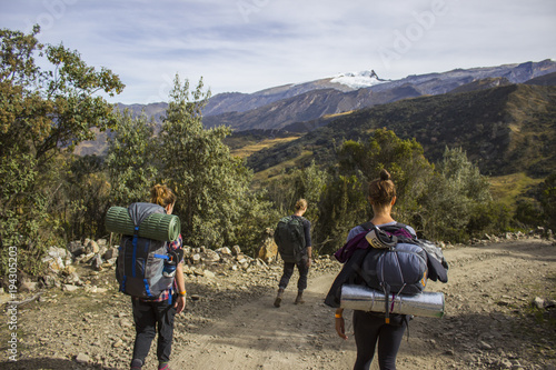 Caminantes en la Sierra Nevada del Cocuy