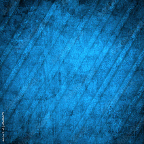 Grunge blue background with space for text