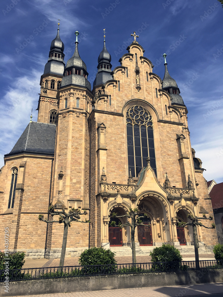 Fototapeta premium Gothic Church in Speyer Germany