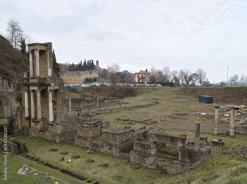 Volterra, roman theatre ruins