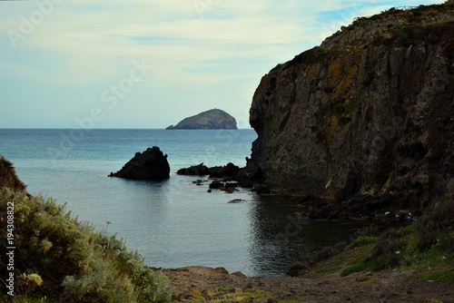 Foreshortening of Torre Canai  Sant Antioco