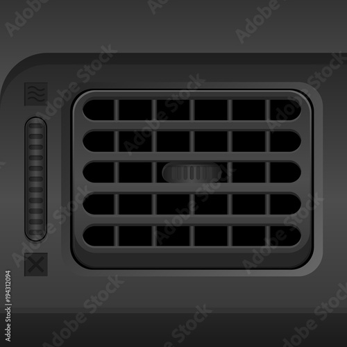 Car air conditioning outlet