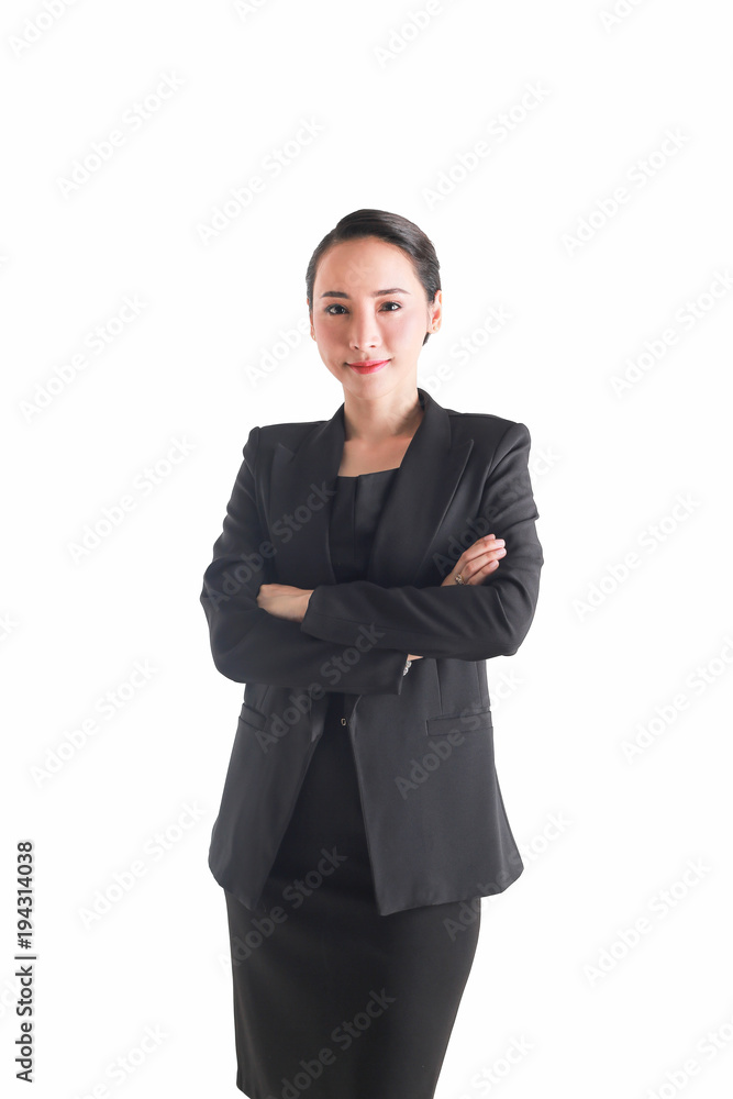 Young business woman isolated on white. Occupation, career, job concept. Young business woman isolated on white. Occupation, career, job concept.