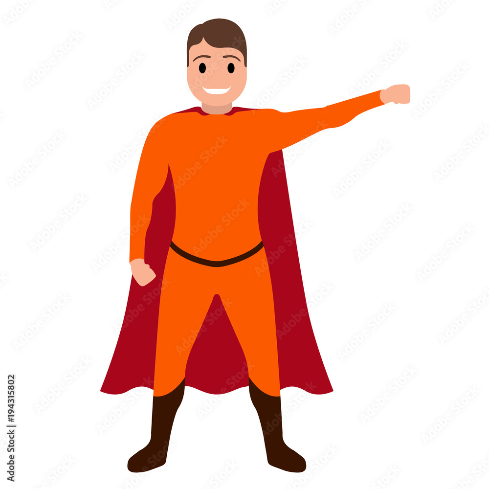 Superdad cartoon character Superdad cartoon character