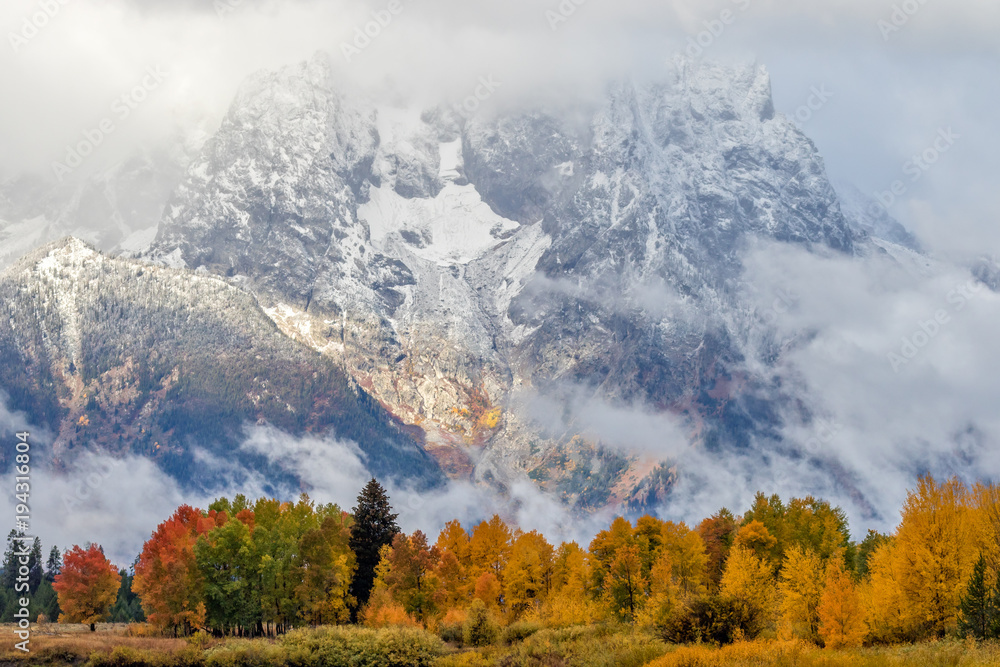 Teton Scenic Landscape in Autumn Teton Scenic Landscape in Autumn