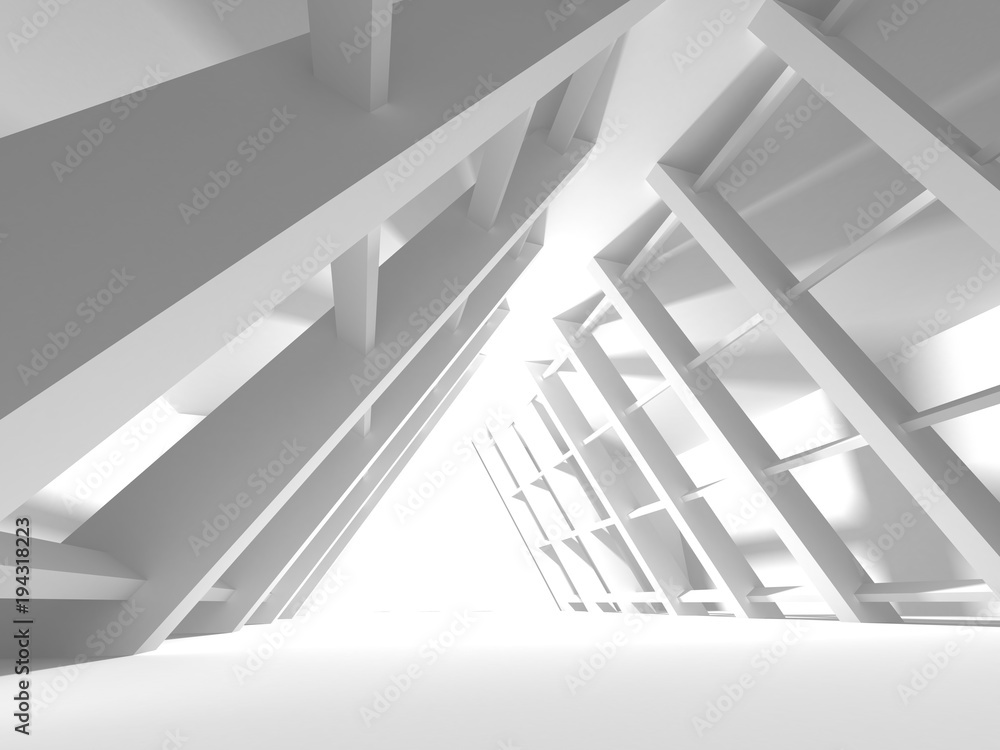 White Architecture Construction Modern Interior Background White Architecture Construction Modern Interior Background