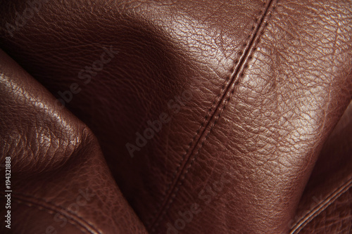 color of cherry leather wrinkled background