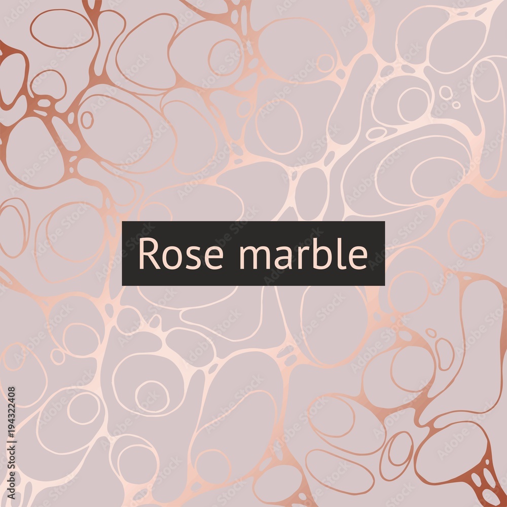 Vector background with imitation of rose gold.