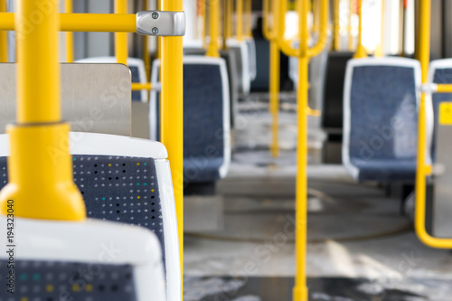Wallpaper Mural manchester metrolink tram  interior subway train Torontodigital.ca