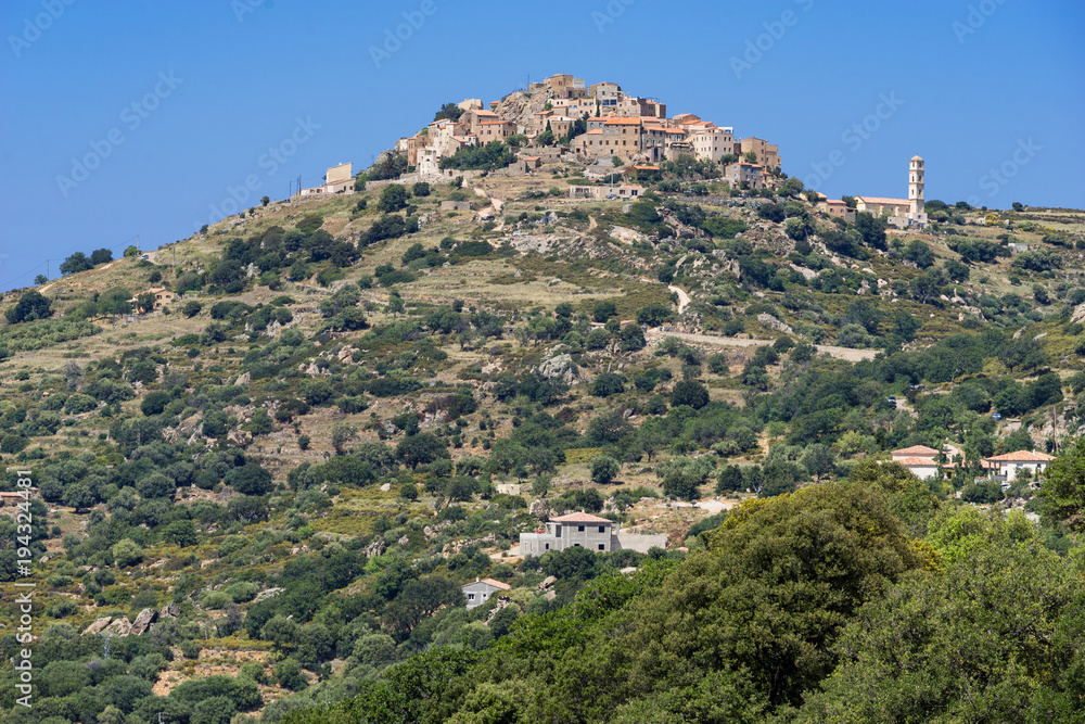 Bergdorf Sant’ Antonio auf der Insel Korsika