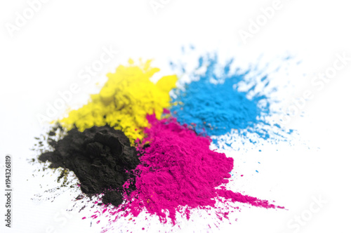 cyan, magenta, yellow and black