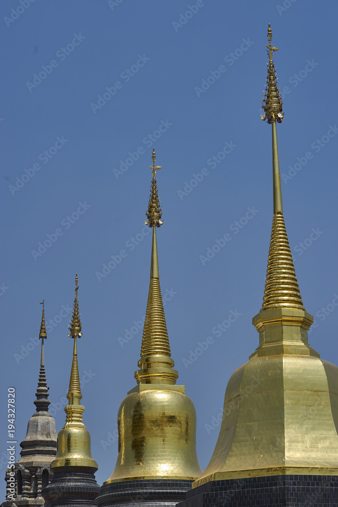 Fototapeta premium Temples, Monuments, and Spires