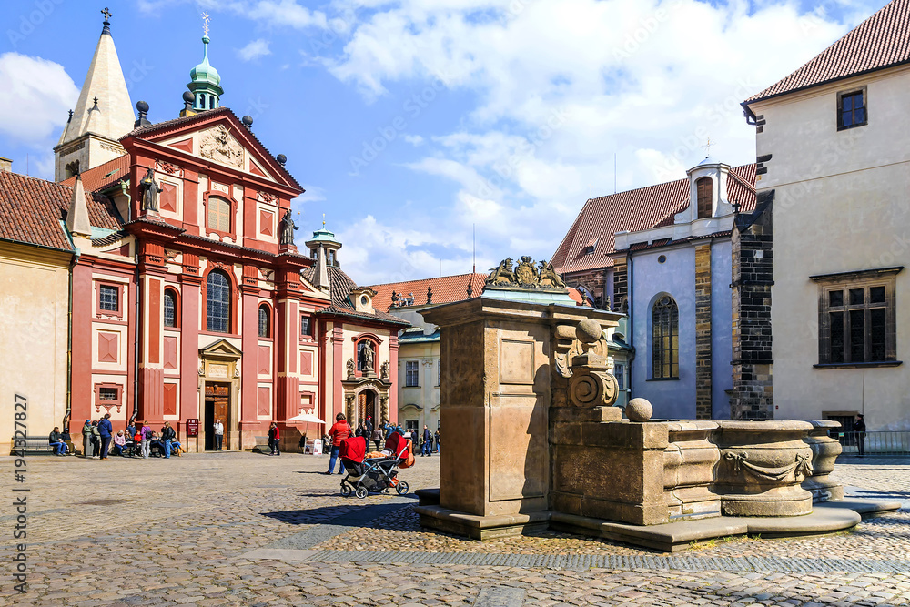 St. George's Basilica. Prague, Czech Republic