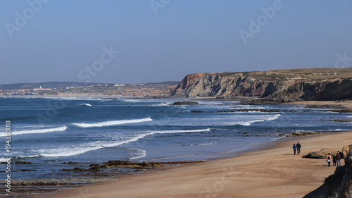 Beach in the Portuguese coastline. Peniche Portugal © nvphoto
