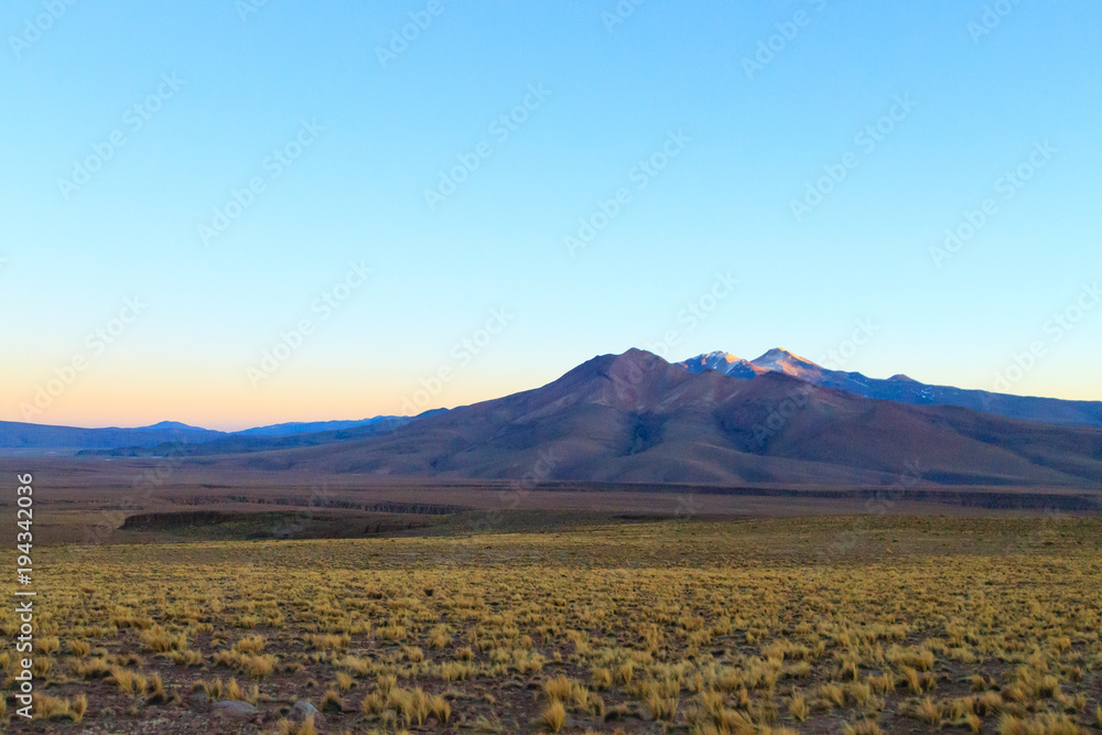 Bolivian mountains landscape,Bolivia