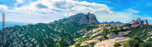 Mountain Montserrat Catalonia Spain.