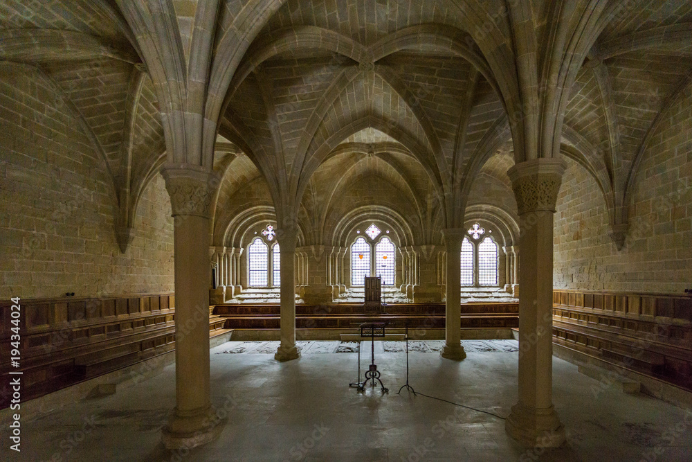 Fototapeta premium Monasterio cisterciense de Poblet, Tarragona