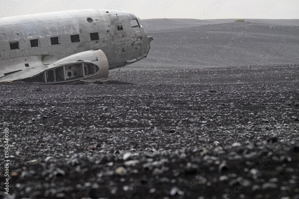 Abandoned DC-3 Wreckage At Sólheimasandur