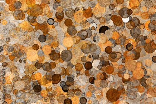 Shape pattern, wallpaper or texture background. Ellipse, abstract, canvas & design.