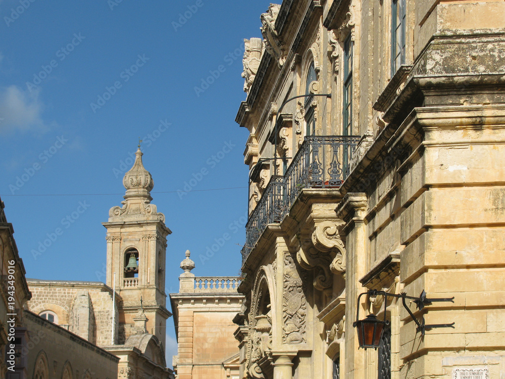     Ancient architecture is preserved in Malta.