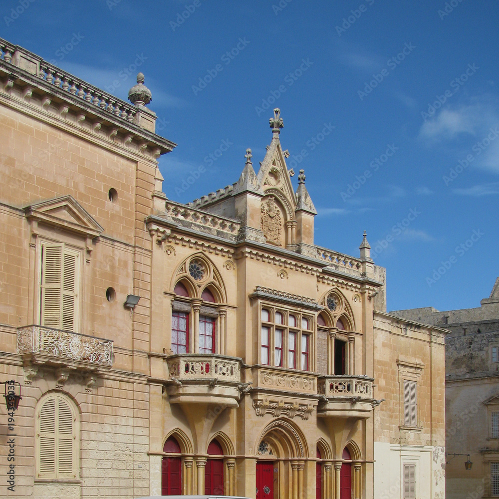     Ancient architecture is preserved in Malta.