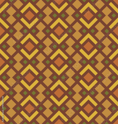 Diamond seamless vector pattern