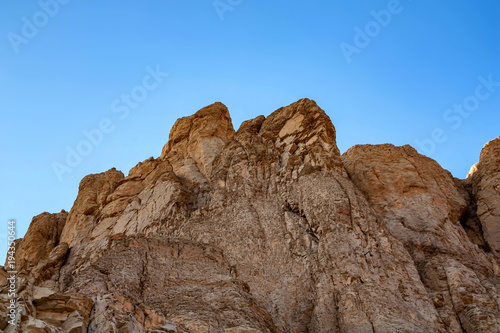 Limestone rock in Egypt