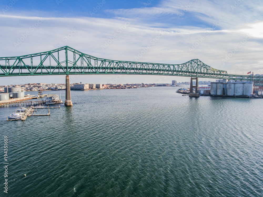 Fototapeta premium Bridge Bay Boston