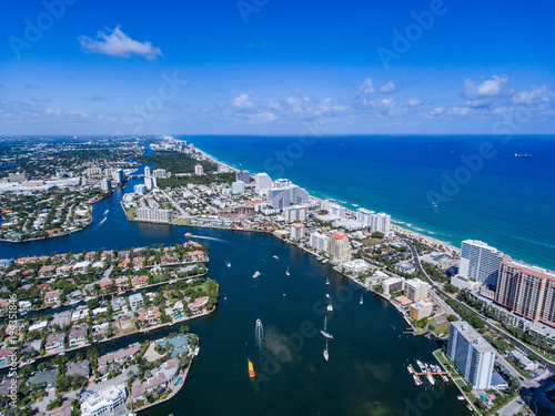 High Above Fort Lauderdale Beach