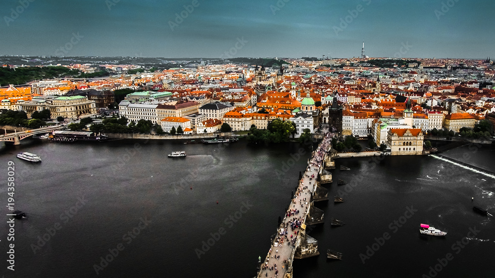 Bridge River Walking Prague