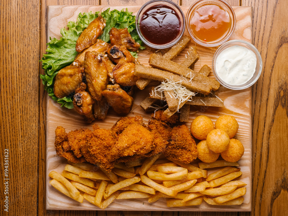 food, chicken, meal, meat, fried, plate, dinner, dish, fish, cuisine, sauce, pork, delicious