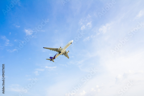  airplane flying in sky
