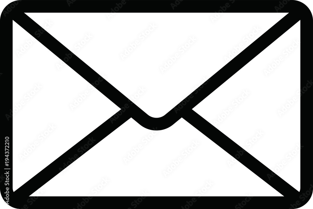 Mail icon 2 - obrazy, fototapety, plakaty 
