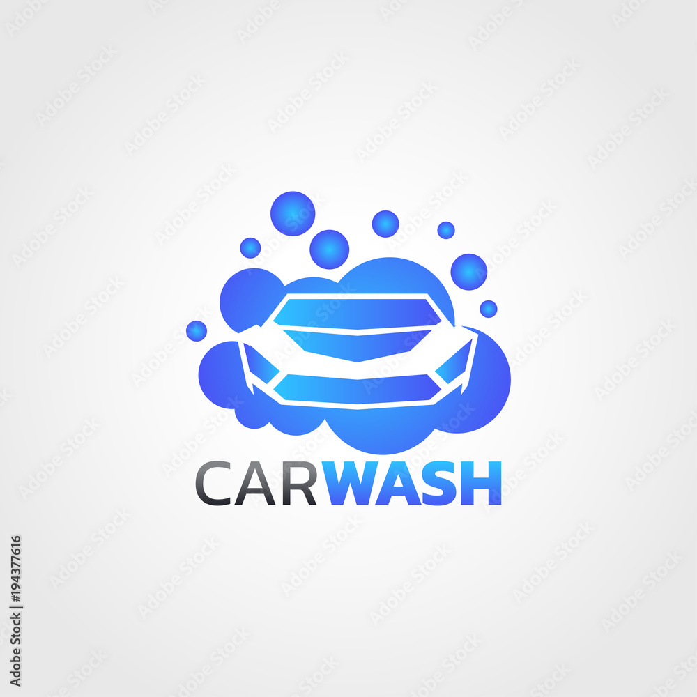 car wash service logo vector design car wash service logo vector design