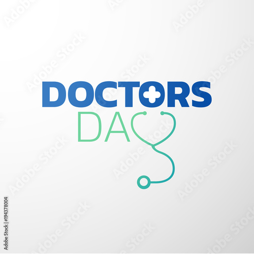 Doctors Day icon design, medical logo. Vector illustration