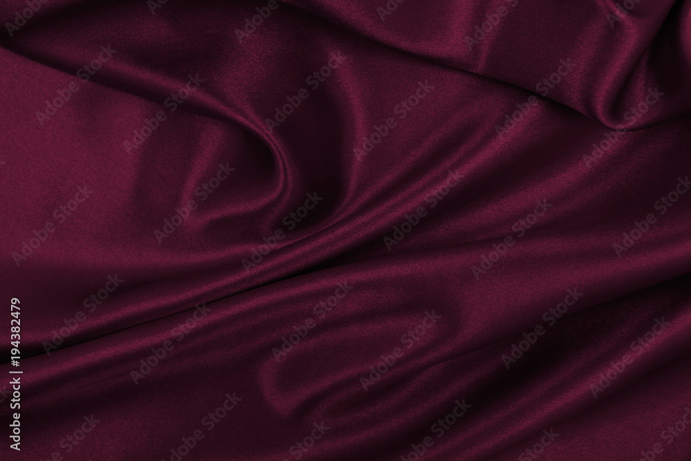 Obraz premium Smooth elegant pink silk or satin luxury cloth texture as abstract background. Luxurious background design