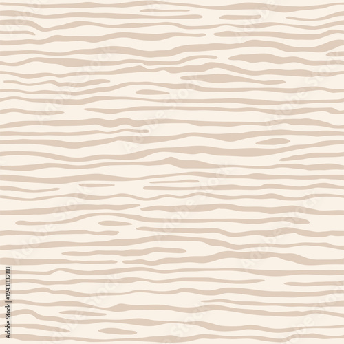 Fototapeta Naklejka Na Ścianę i Meble -  Light beige (ivory) wood texture template. The structure of the surface of the plywood, natural pattern, with slits. Vector background