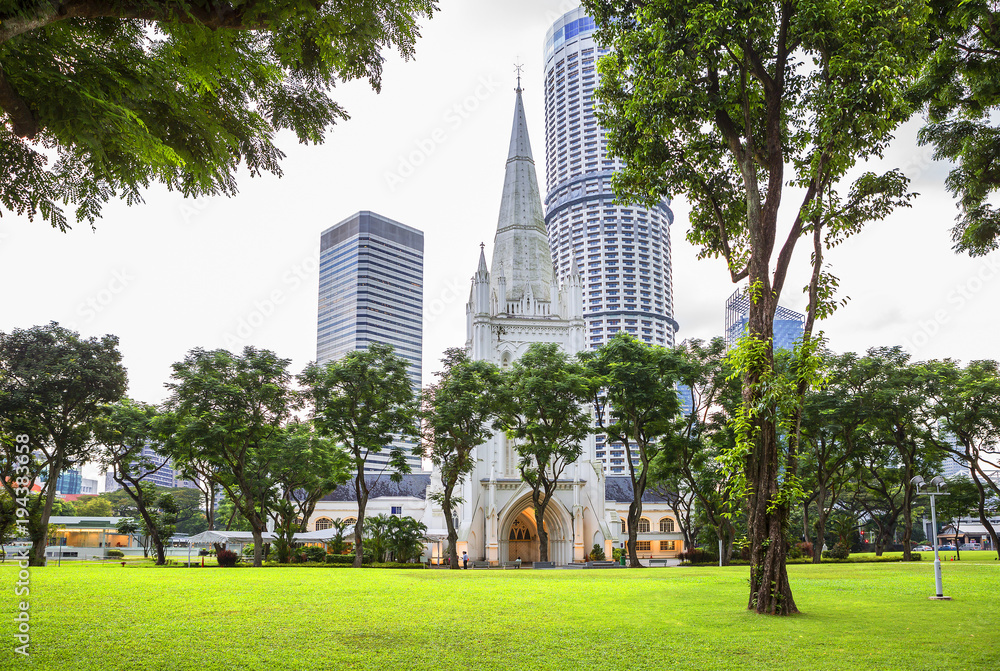 Сингапур, Собор Святого Андрея (Собор Сент-Эндрю).