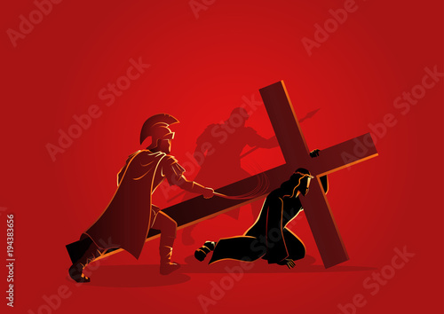 Jesus Falls for the First Time
